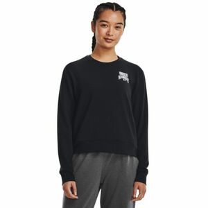 Női kapucnis pulóver UNDER ARMOUR UA Rival Terry Graphic Crew-BLK kép