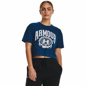 Rövid ujjú női edzőing UNDER ARMOUR UA COLLEGIATE CREST CROP SS -BLU kép