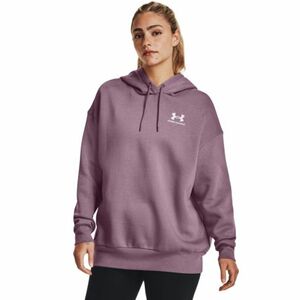 Hőszigetelt női edzőpulóver kapucnival UNDER ARMOUR Essential Fleece OS Hoodie-PPL kép