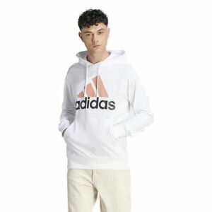 Férfi edzőpulóver kapucnival ADIDAS M BL SJ HD-IJ8573-white kép