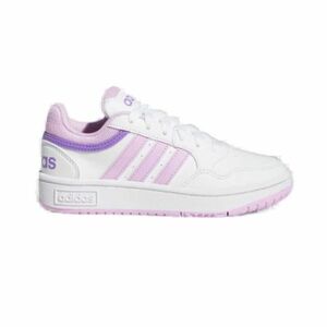 Lányok szabadidős cipők ADIDAS Hoops 3.0 cloud white core black violet fusion kép