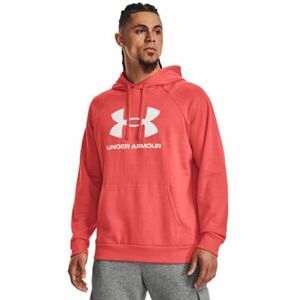 Hőszigetelt kapucnis férfi pulóver UNDER ARMOUR UA Rival Fleece Logo HD-RED kép