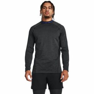 Hőszigetelt, hosszú ujjú kompressziós férfi póló UNDER ARMOUR UA CG Armour Twist Mock-BLK kép