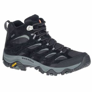 Férfi boka túracipő MERRELL Moab 3 Mid GTX black grey kép