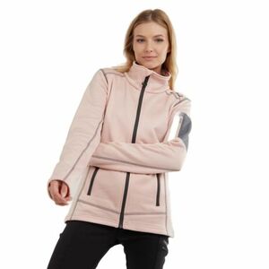 Női sípulóver cipzárral FUNDANGO Antila Fleece Jacket-339-soft pink melange kép