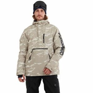 Férfi sídzseki FUNDANGO Tilbury Logo Anorak-620-dirty sand kép