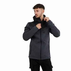 Hőszigetelt férfi pulóver cipzárral FUNDANGO Ashford Insulated Fleece Jacket-780-antracit kép