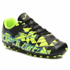 Fiú kültéri futballcipő JOMA Propulsion Jr FG black yellow fluor kép