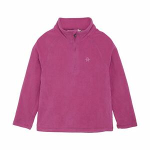 Lányok sípolár kabát COLOR KIDS Fleece Pulli, festival fuchsia kép