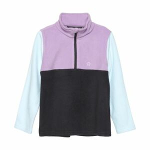 Lányok sípolár kabát COLOR KIDS Fleece Pulli - Colorblock, violet tulle kép