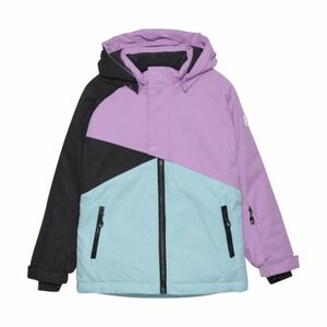 Lány sídzseki COLOR KIDS Ski Jacket - Colorblock, aqua esque kép