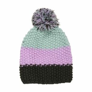 Lány téli sapka COLOR KIDS Hat-Colorblock-741227.6685-violet tulle kép