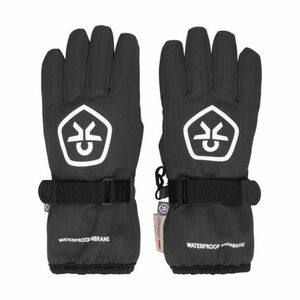 Gyermek síkesztyű COLOR KIDS Gloves-Waterproof-5458.140-black kép