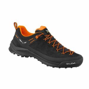 Férfi alacsony túracipő teljes bőrből SALEWA Wildfire Leather blue fluo orange kép