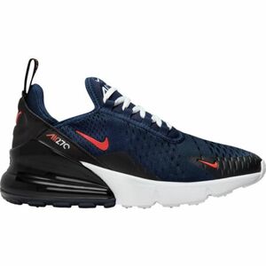 Fiú szabadidő cipő NIKE Air Max 270 midnight navy black summit white picante red kép