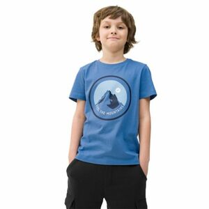 Fiú rövid ujjú turista póló 4F JUNIOR TSHIRT-4FJWSS24TTSHM1133-33S-BLUE kép