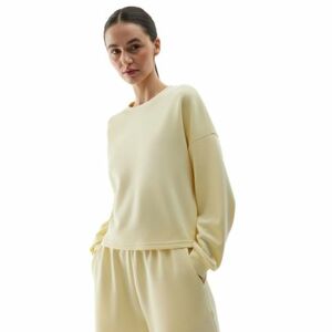 Női kapucnis pulóver 4F SWEATSHIRT-4FWSS24TSWSF1001-73S-LIGHT LEMON kép