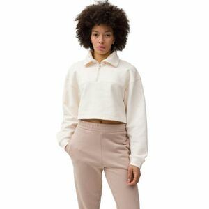 Női kapucnis pulóver 4F SWEATSHIRT-4FWSS24TSWSF1004-12S-CREME kép