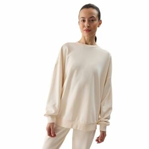 Női kapucnis pulóver 4F SWEATSHIRT-4FWSS24TSWSF1055-12S-CREME kép