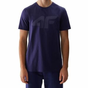 Rövid ujjú férfi póló 4F TSHIRT-4FWSS24TTSHM1155-31S-NAVY kép