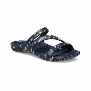 Női szandál CROCS Kadee II Shells Print Sandal W navy kép