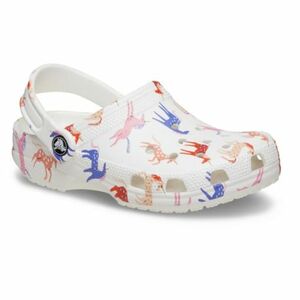 Lányok crocs (rekreációs lábbeli) CROCS Classic Character Print Clog T unicorn kép