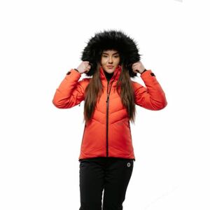 Női sídzseki kapucnival BLIZZARD W2W Ski Jacket Lavarone, hot coral kép