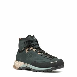 Női bokatúra teljes bőrcipő TECNICA Sulfur MID GTX Ws, navy grey light blue kép