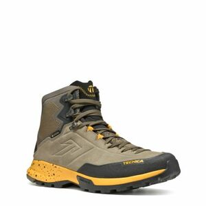 Férfi bokatúra teljes bőrcipő TECNICA Forge Hike MID GTX Ms, dark olive yellow kép