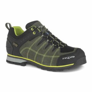 Férfi alacsony túracipő TREZETA Hurricane Evo Low Wp, Dark green Lime kép