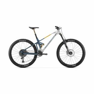 Mountain bike MONDRAKER Super Foxy Carbon RR, bunker grey denim blue yellow kép