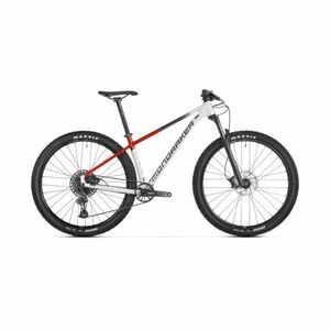 Mountain bike MONDRAKER Chrono 29, bunker grey flame red vortex grey kép