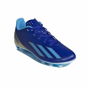 Fiú kültéri futballcipő ADIDAS X Crazyfast Messi Jr FG lucid blue blue burst cloud white kép