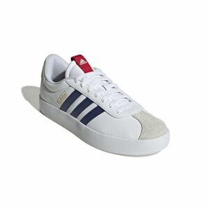 Férfi járócipő ADIDAS VL Court 3.0 cloud white dark blue better scarlet kép