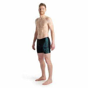 3 4-es férfi úszónadrág ARENA SWIM MID JAMMER GRAPHIC kép