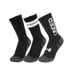 Zokni UNDER ARMOUR 3 PACK-UA Perf Tech Nov Crew-BLK kép