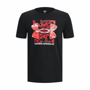 Fiú rövid ujjú póló UNDER ARMOUR UA BOX LOGO CAMO SS-BLK kép