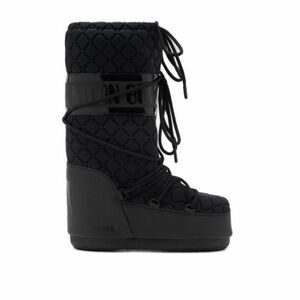 Női magas téli csizma MOON BOOT MB ICON QUILT -N001 BLACK kép