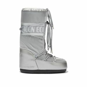 Női magas téli csizma MOON BOOT MB ICON GLANCE -H001 SILVER kép