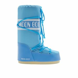 Női magas téli csizma MOON BOOT MB ICON NYLON F004 ALASKAN BLUE kép