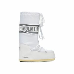 Női magas téli csizma MOON BOOT MB ICON NYLON A001 WHITE kép