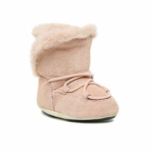 Gyermek téli bokacsizma MOON BOOT CRIB SUEDE, 003 pale pink kép