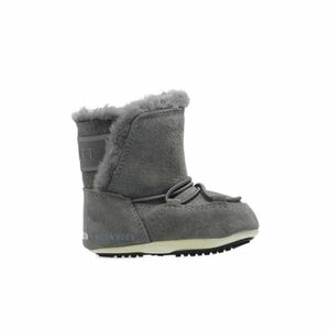 Gyermek téli bokacsizma MOON BOOT CRIB SUEDE, 002 dark grey kép