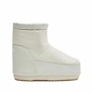 Téli bokacsizma MOON BOOT ICON LOW NOLACE RUBBER, 003 cream kép