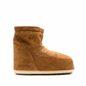 Téli bokacsizma MOON BOOT ICON LOW NOLACE SUEDE, 002 cognac kép