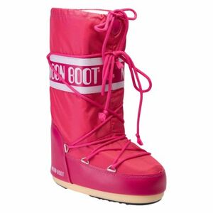 Gyermek magas téli csizma MOON BOOT ICON NYLON, 062 bougainvillea kép