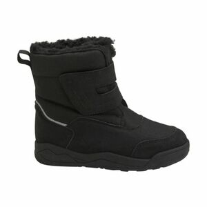 Gyermek magas téli csizma COLOR KIDS Boots W. Velcro, WP-1191-Black kép