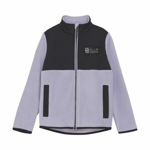 Cipzáros, gyapjú lány pulóver COLOR KIDS Fleece Jacket -6053-Languid Lavender kép