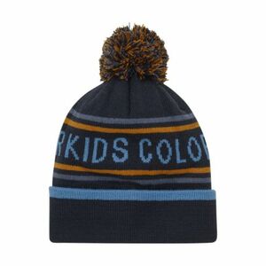 Gyermek téli sapka COLOR KIDS Hat - Logo CK-7850-Total Eclipse kép