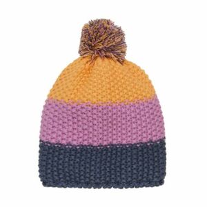 Lány téli sapka COLOR KIDS Hat - Colorblock-5214-Lilac chiffon kép